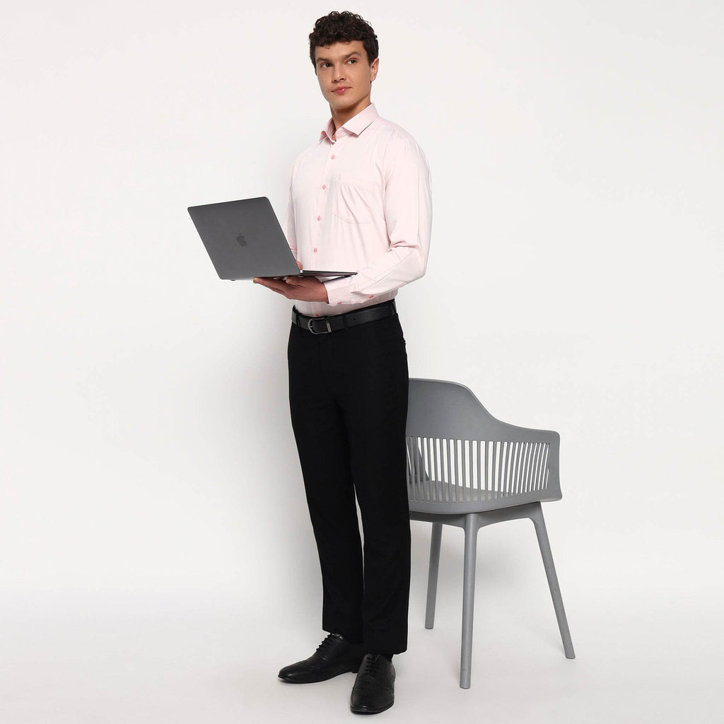 Blush Pink Bamboo Shirt