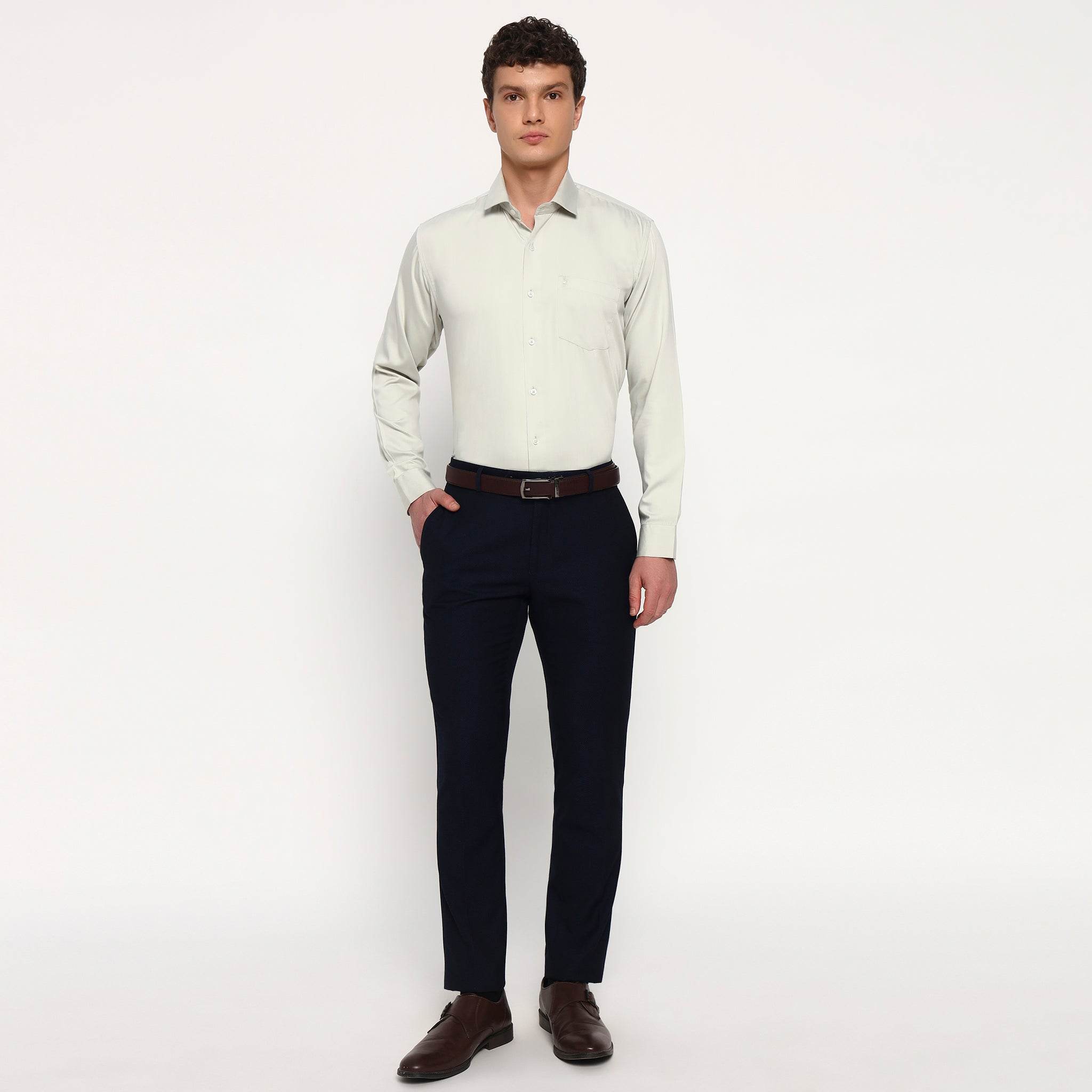 Dust Beige Bamboo Shirt