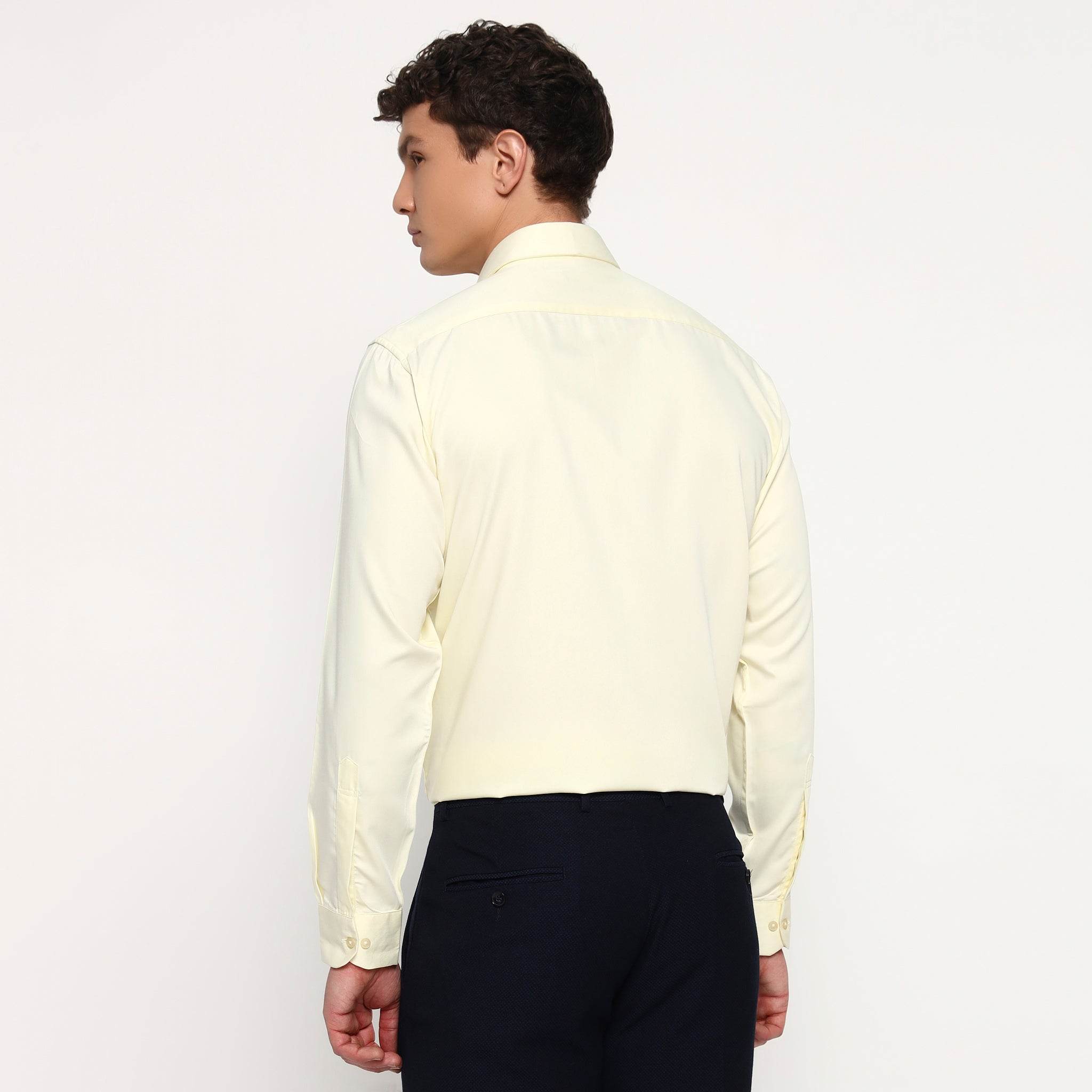 Yellow Bloom Bamboo Shirt