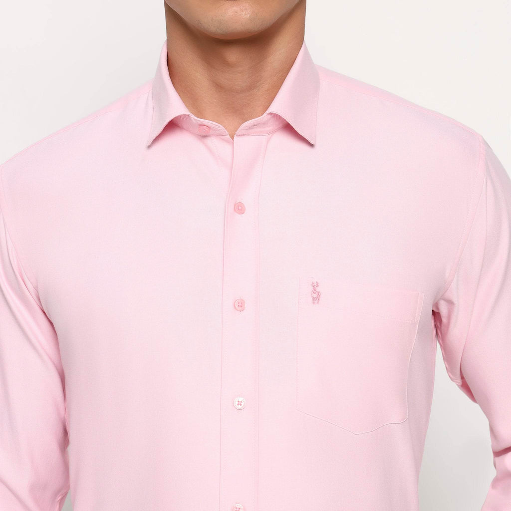 Pink Oxford Cotton Shirt