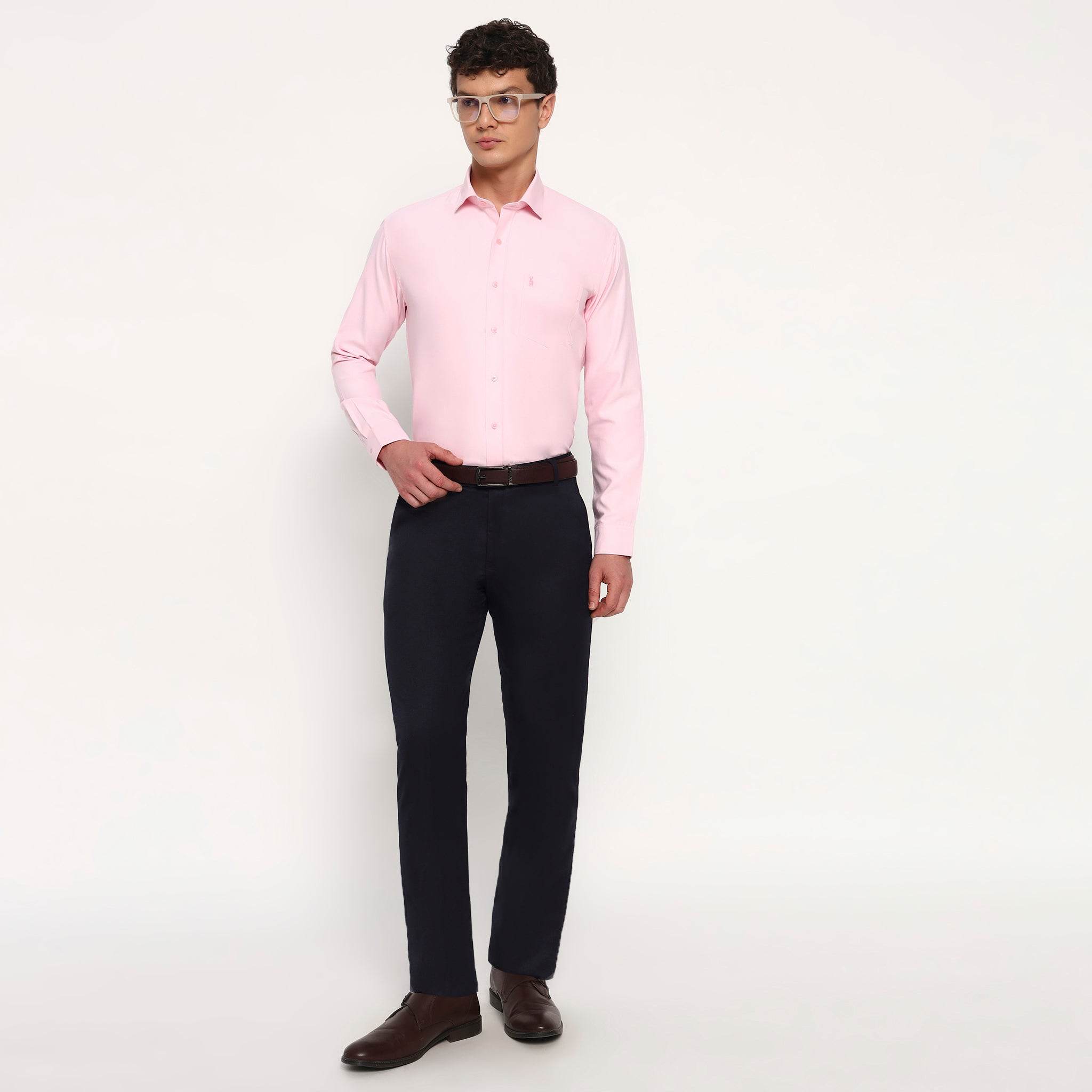 Pink Oxford Cotton Shirt