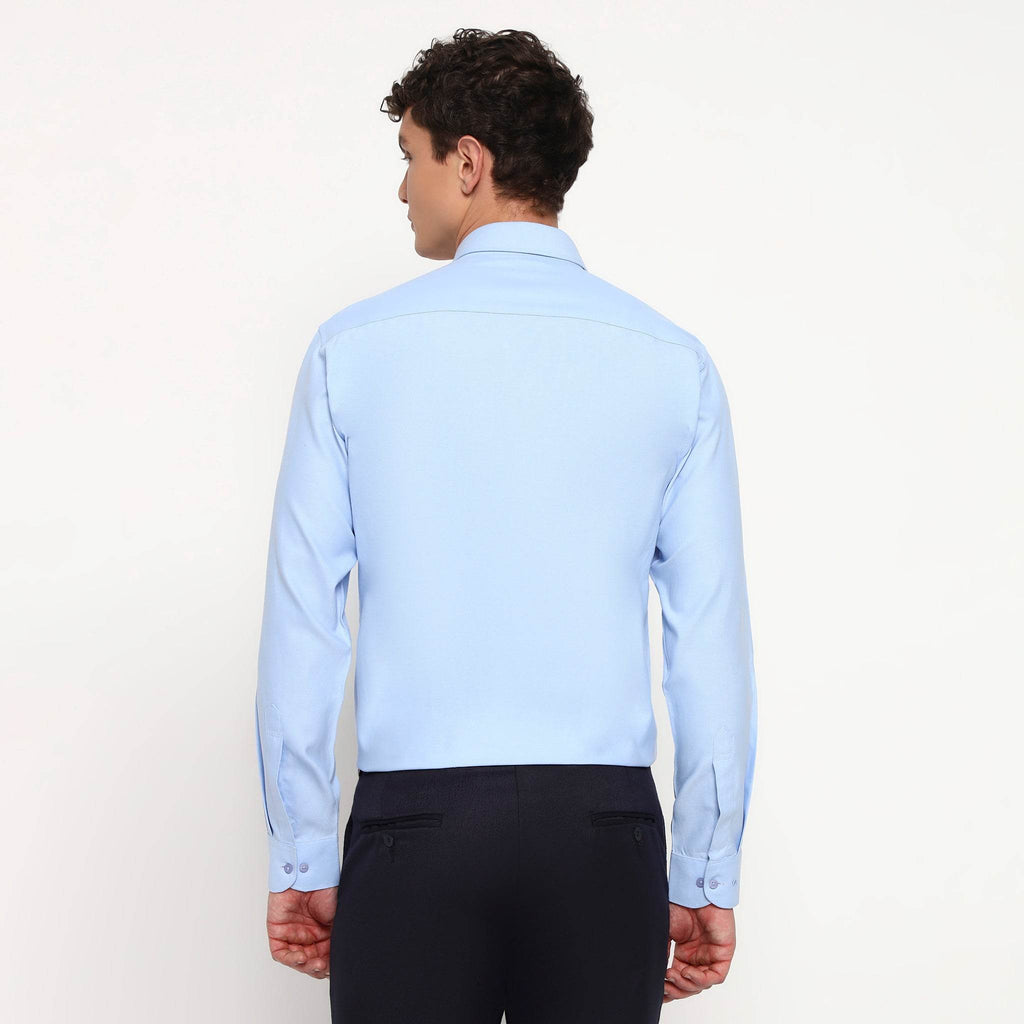 Sky Blue Oxford Cotton Shirt