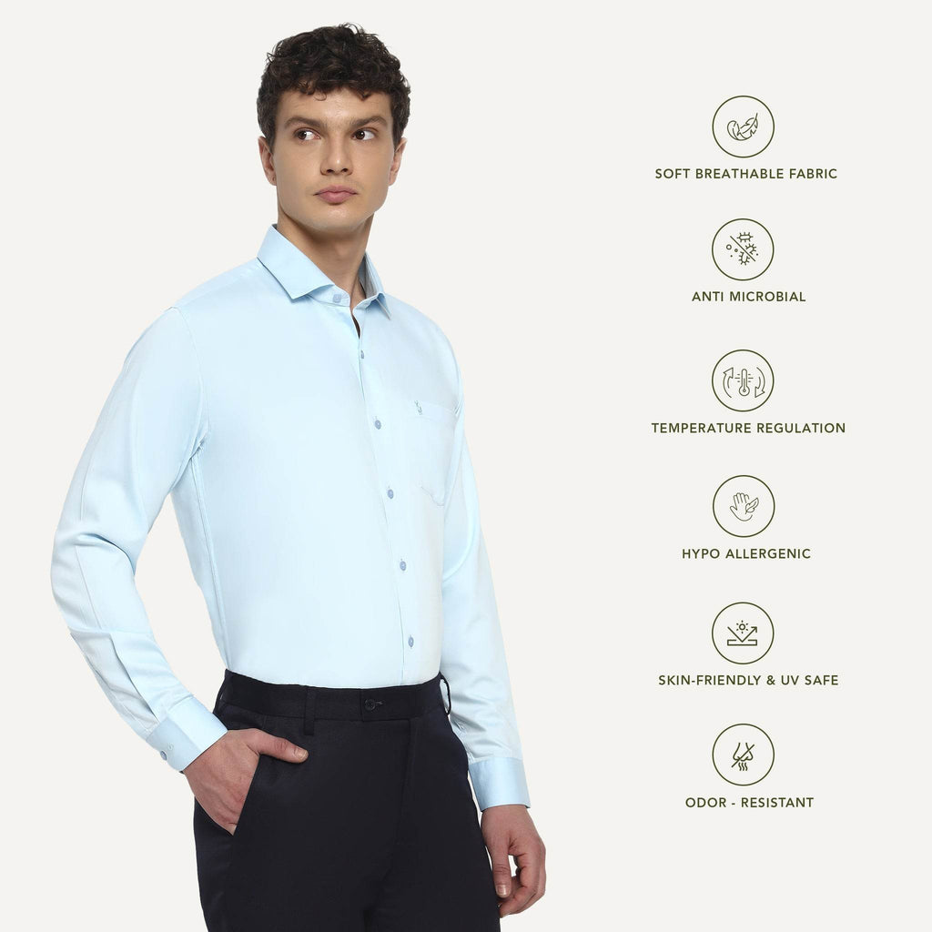 Mist Blue Bamboo Shirt