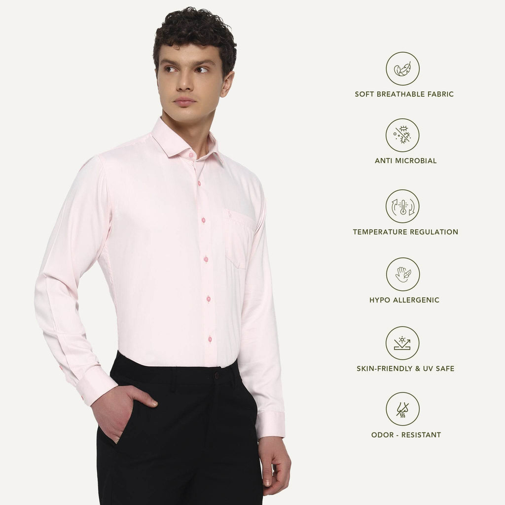 Blush Pink Bamboo Shirt