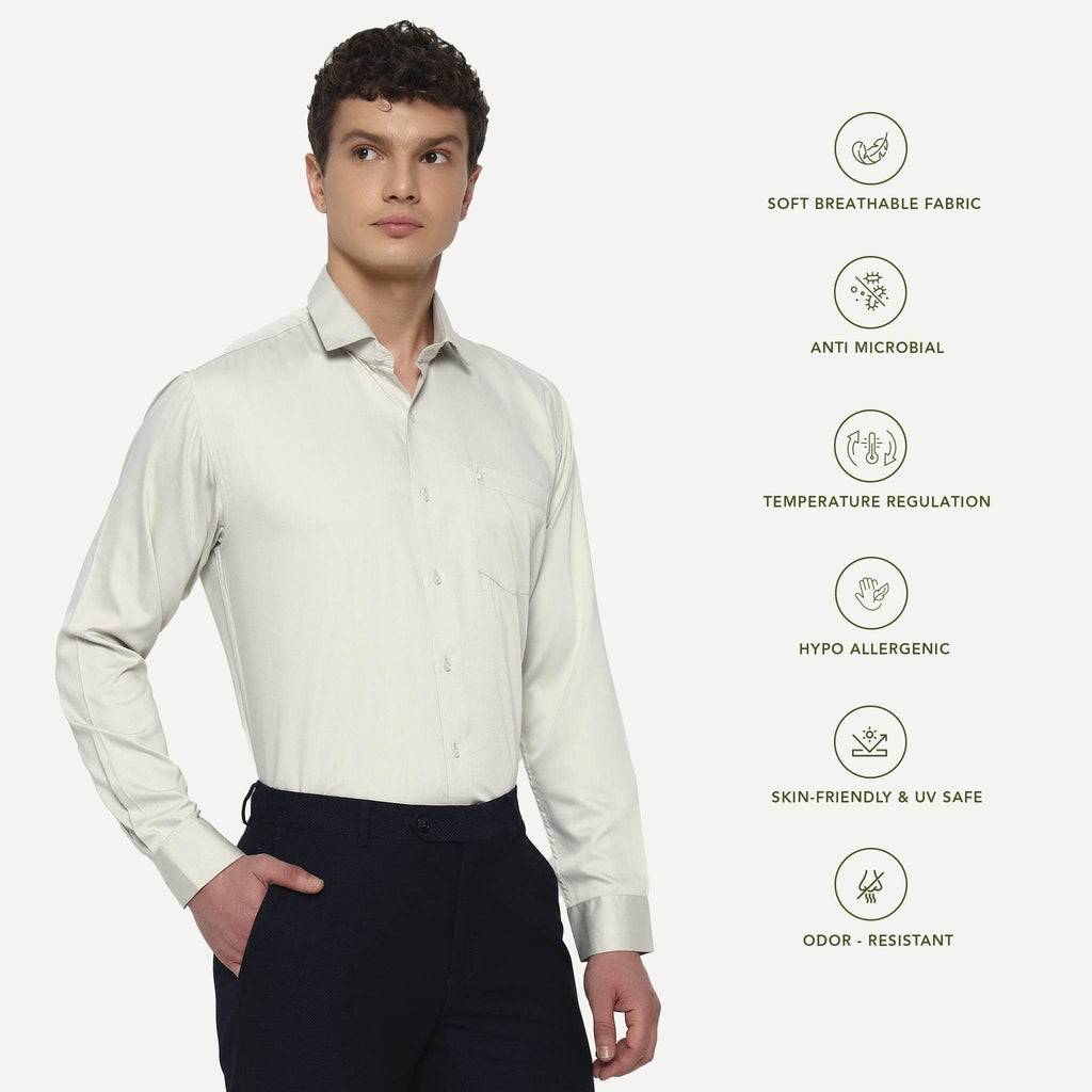 Dust Beige Bamboo Shirt