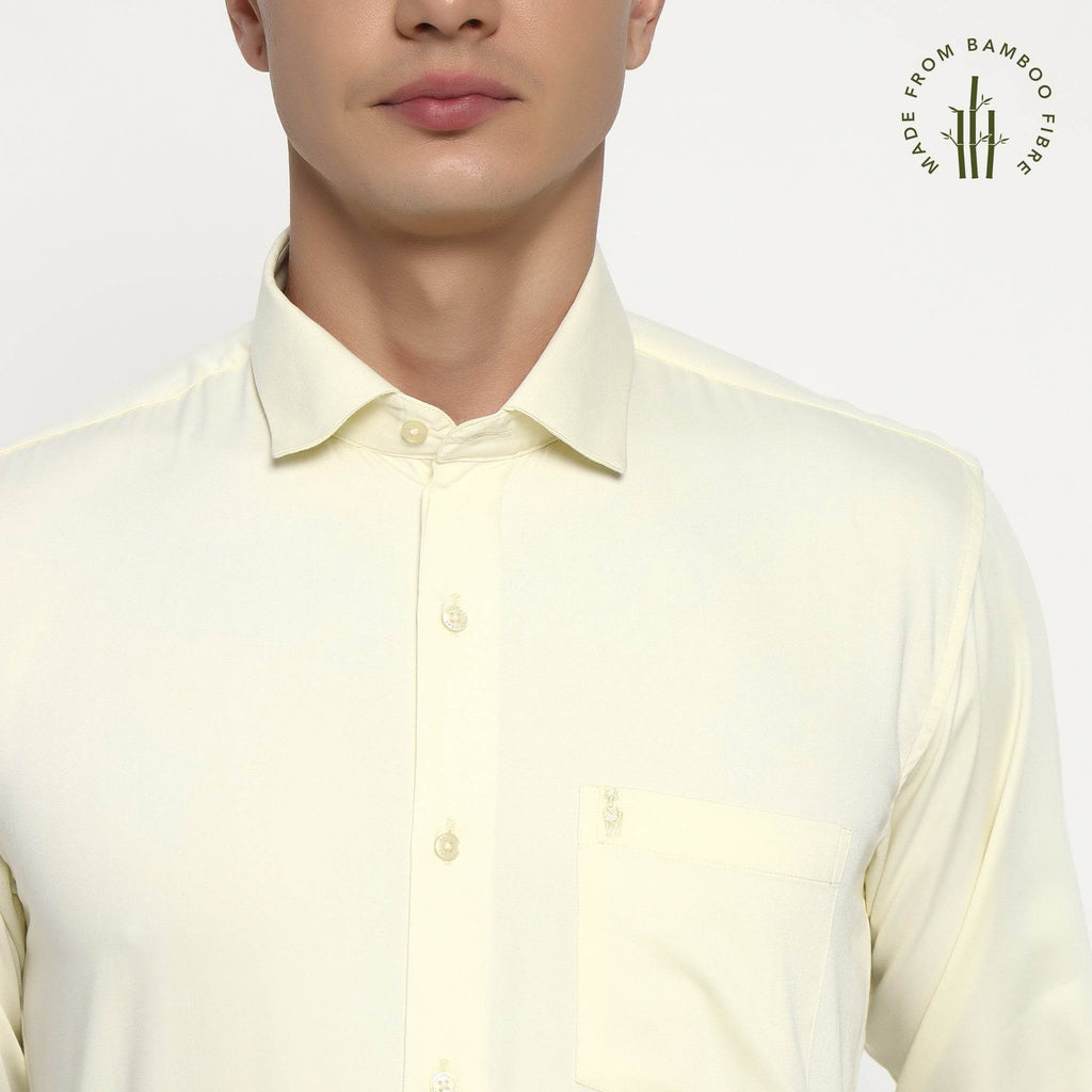 Yellow Bloom Bamboo Shirt